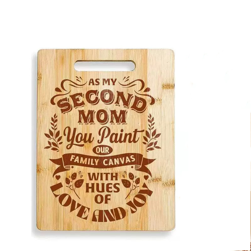 Personalized Heart Chopping Board for Mom| Mother's Day & Birthday Keepsake Gift