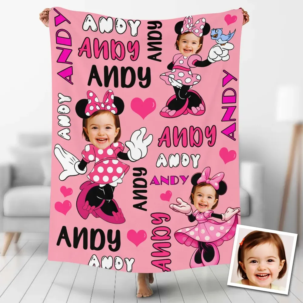 Custom Blanket Personalized Minime Pillow Makemesurprise