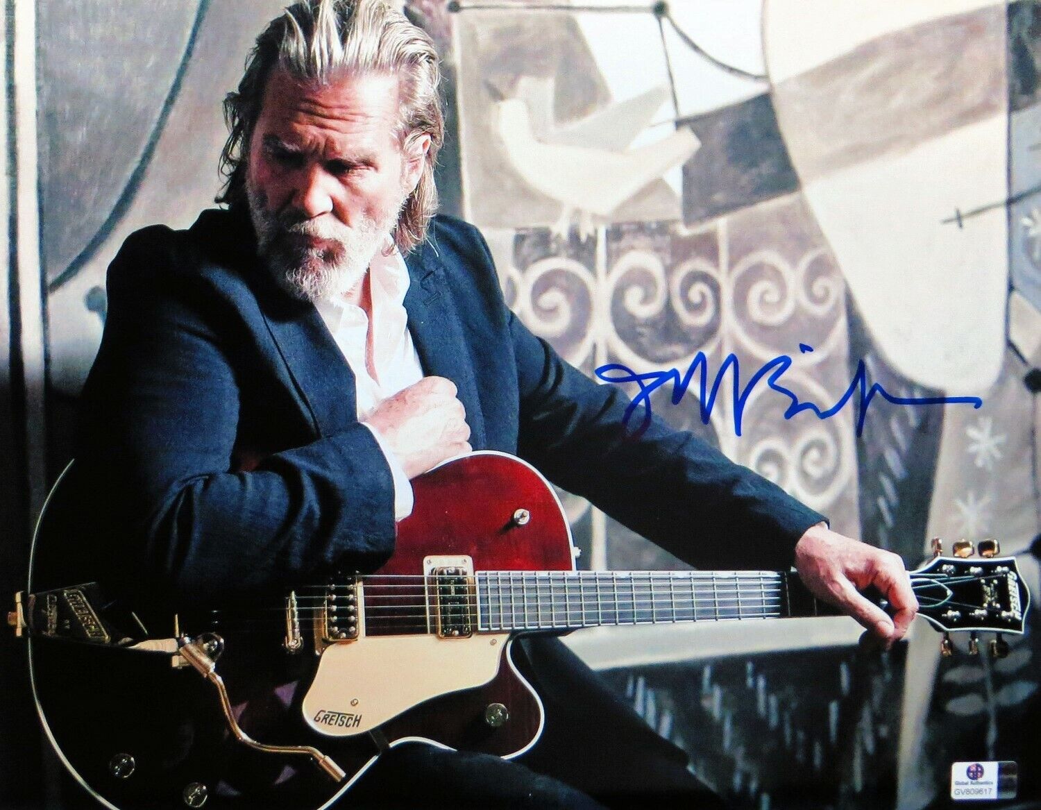 Jeff Bridges Signed Autographed 11X14 Photo Poster painting Crazy Heart GV809617