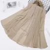 Soft Chiffon Rhinestone Women Long Scarf Flowing Hijab Shawl