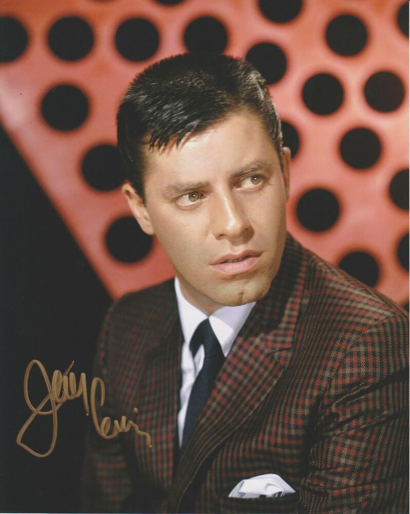 Jerry Lewis #12 Original 8X10 Autographed Photo Poster painting