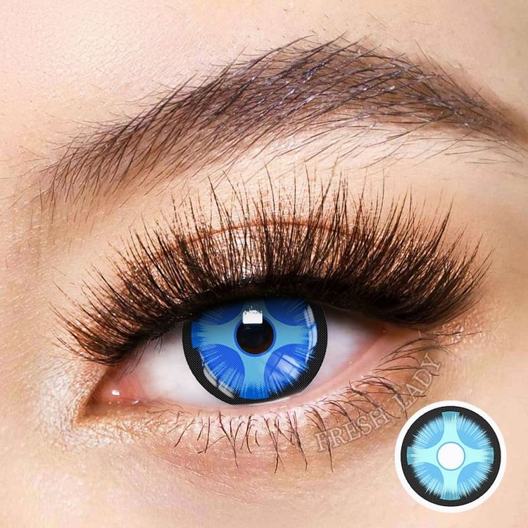 Freshlady Decim-eye DodgerBlue Crazy Contact Lenses