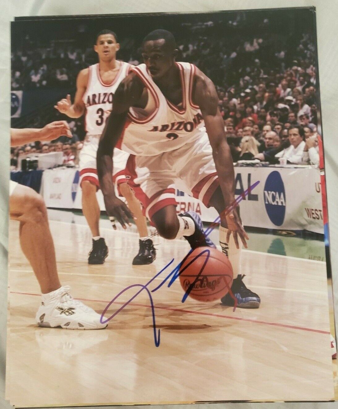 JASON TERRY ARIZONA WILDCATS SIGNED AUTOGRAPHED 8X10 Photo Poster painting W/COA