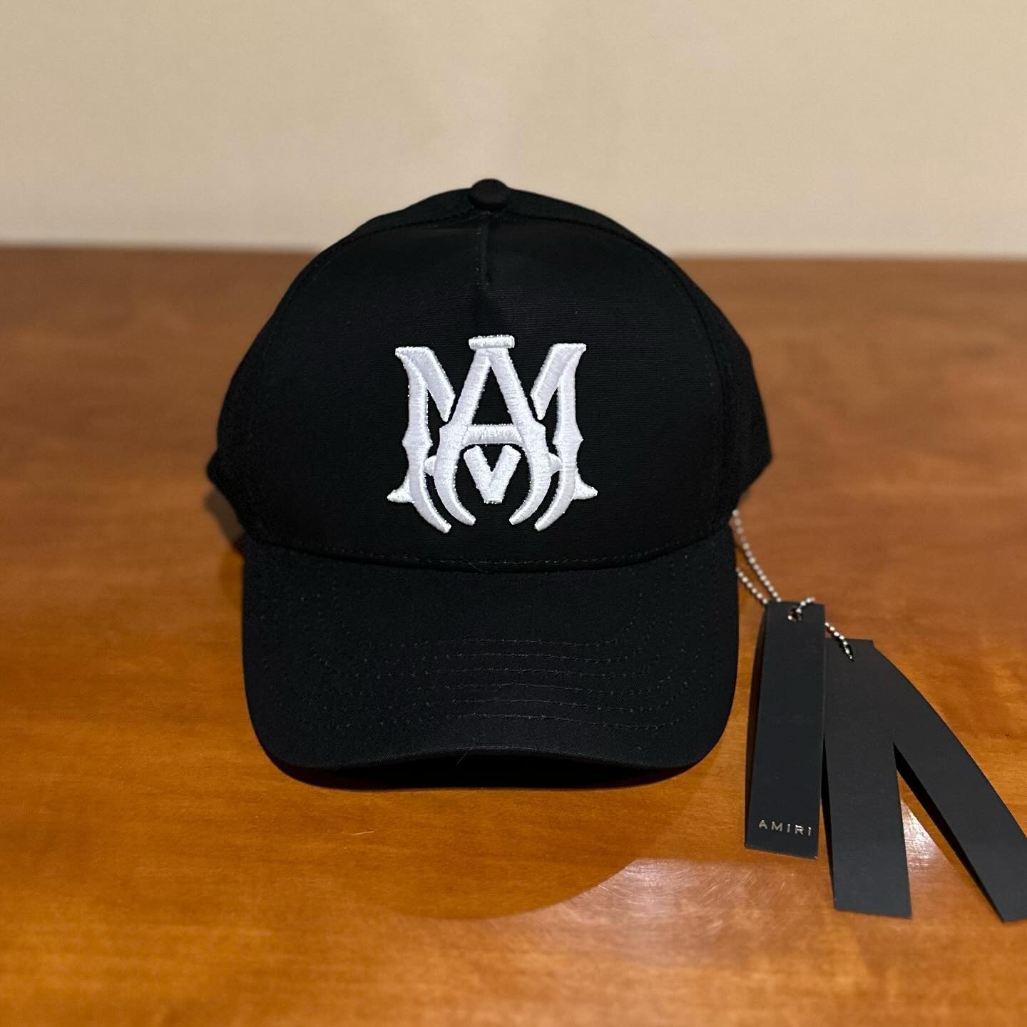 Amiri Classic White Embroidered Logo Casual Baseball Cap