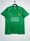 2007/2008 Retro Manchester United Goalkeeper Green Football Shirt 1:1 Thai Quality