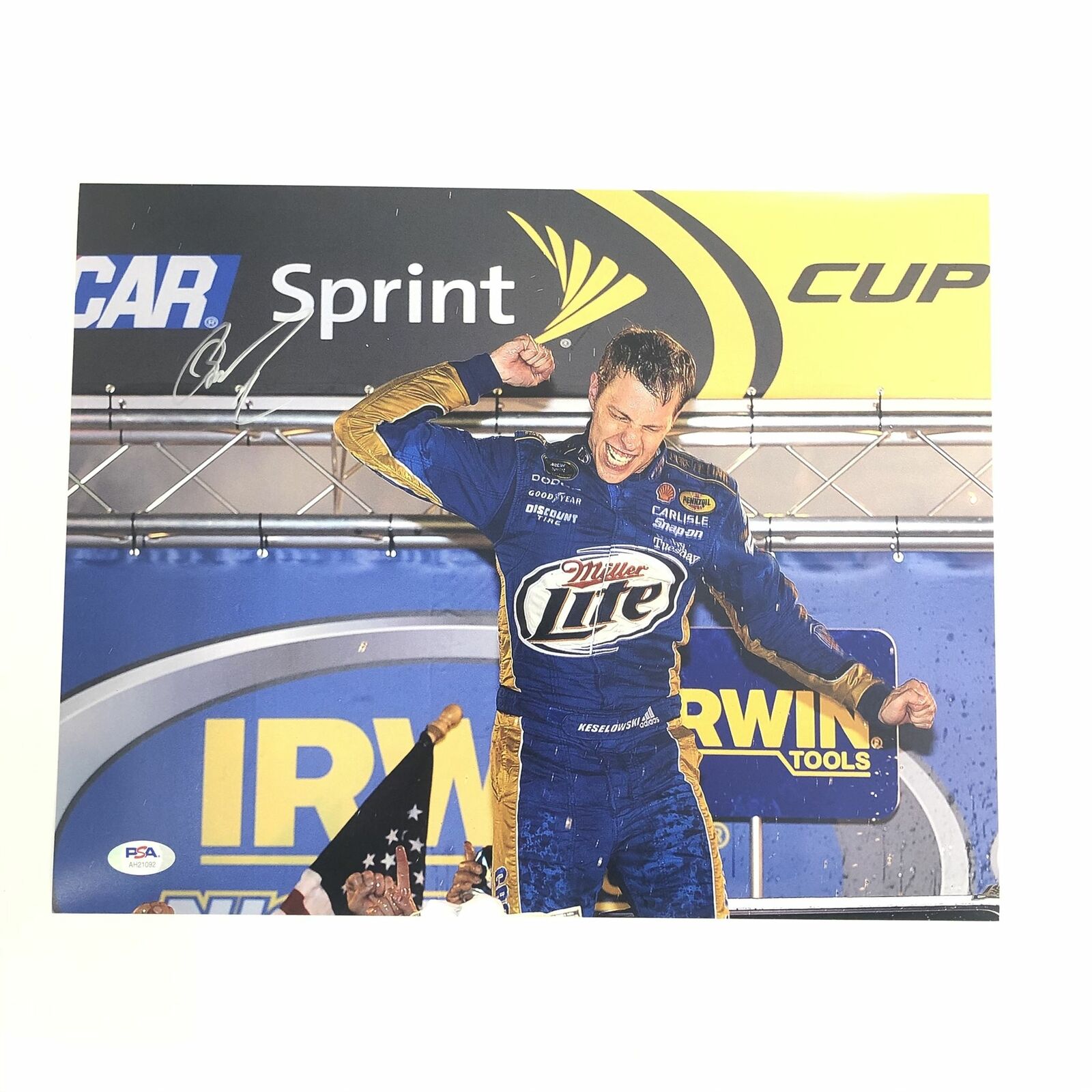 Brad Keselowski Signed 11x14 Photo Poster painting PSA/DNA Autographed NASCAR