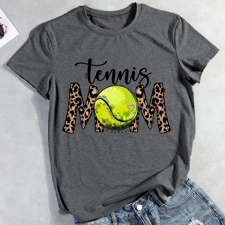 Tennis mom T-shirt Tee-012865