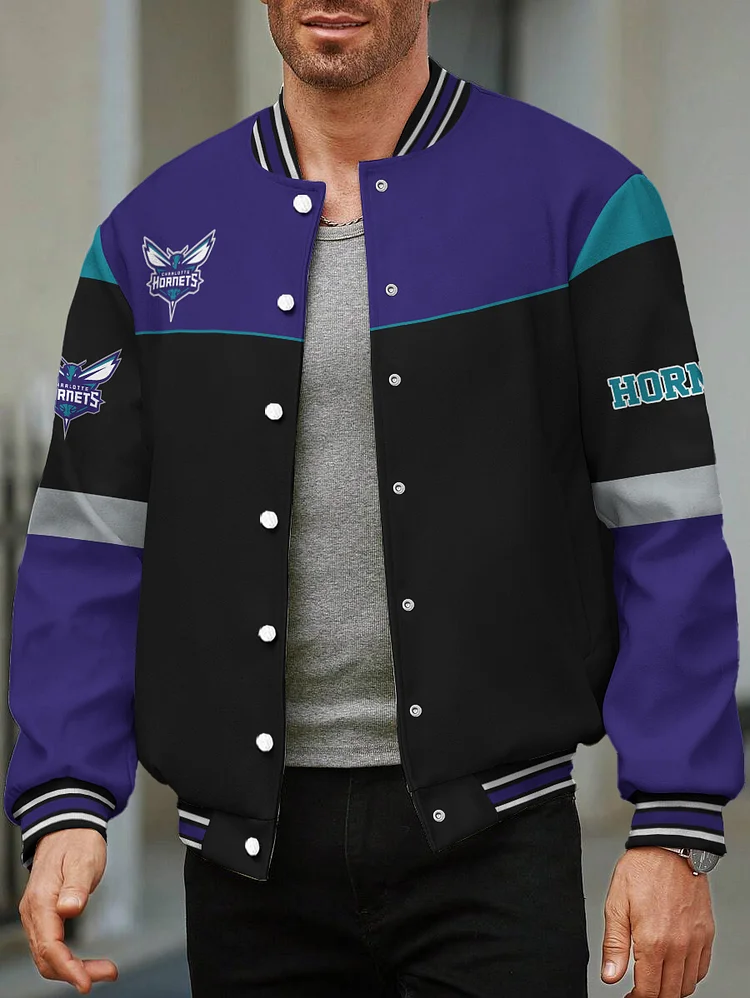 Charlotte Hornets Limited Edition Full-Snap Casual Jacket