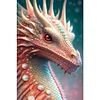 Diamond Painting-DIY Full Round Drill Dragon(60*40 CM)