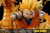Fatty Super Saiyan 3 Super Dragon Fist Son Goku - Dragon Ball Resin Statue - sun Studio