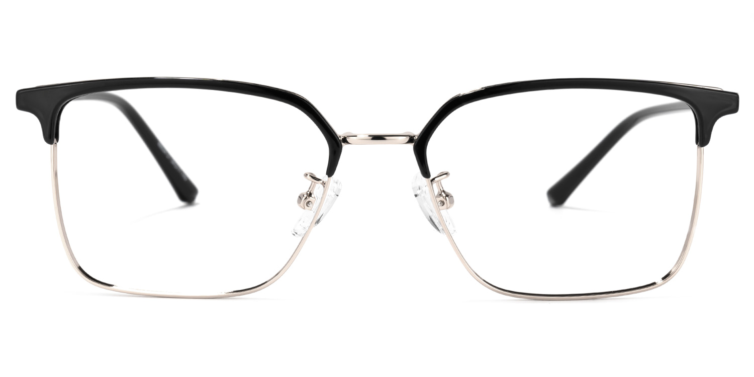 Gisela Schwarz Rechteckig Brille Schwarz