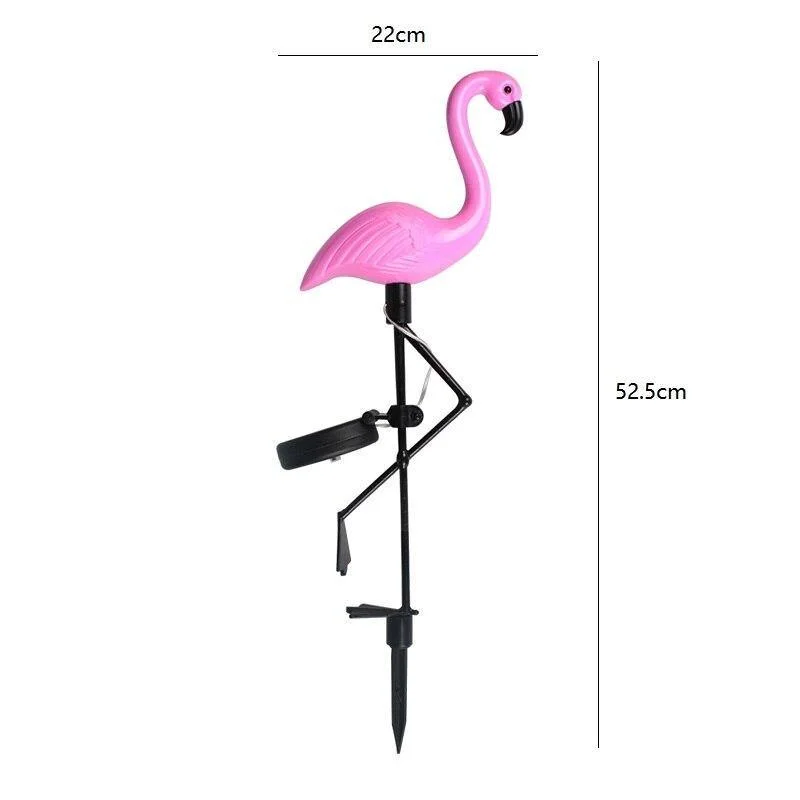 LED Bird Lamp Flamingo Solar Power Ligh