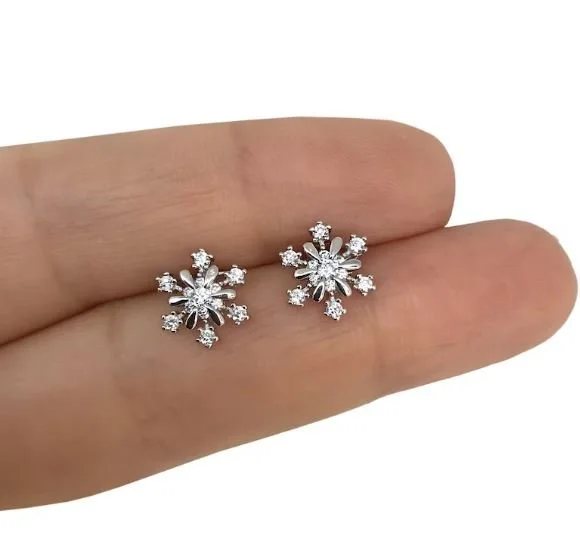 Snow Flake Earrings