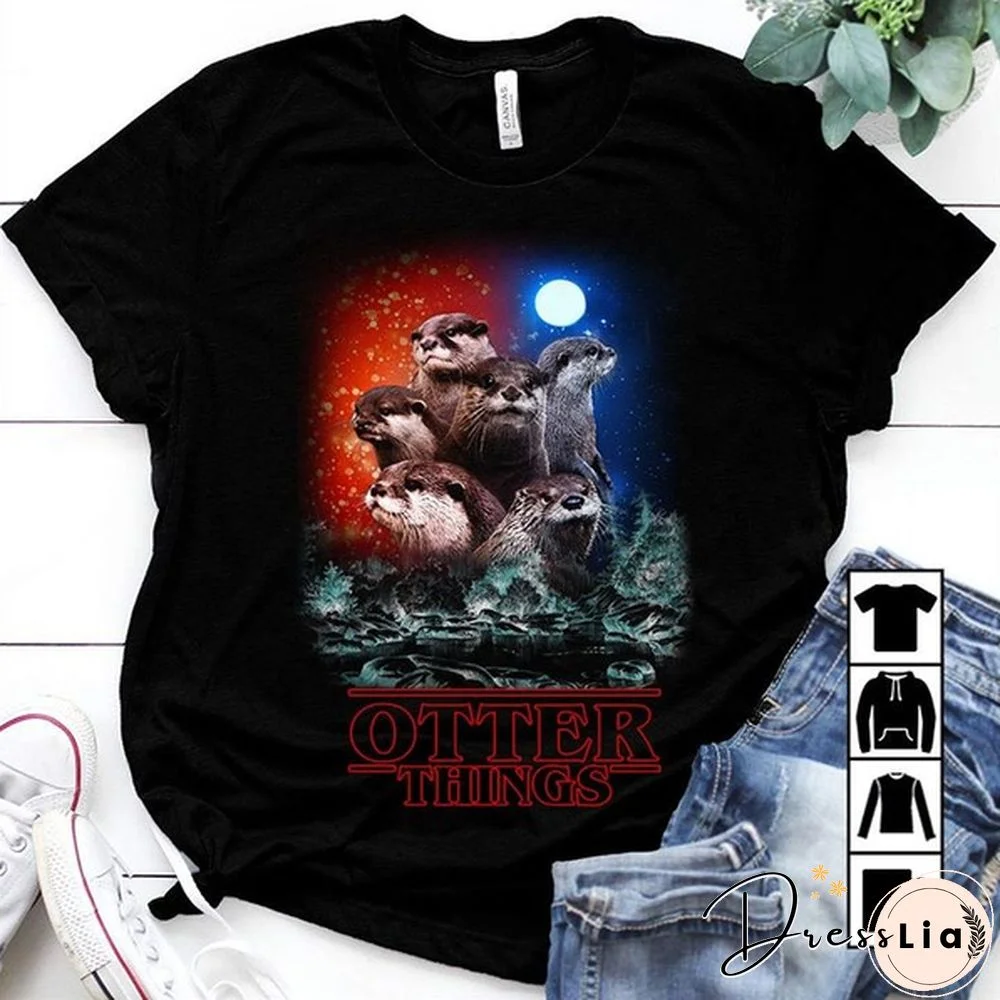 Otter Things Stranger Things Otter Lover T Shirt