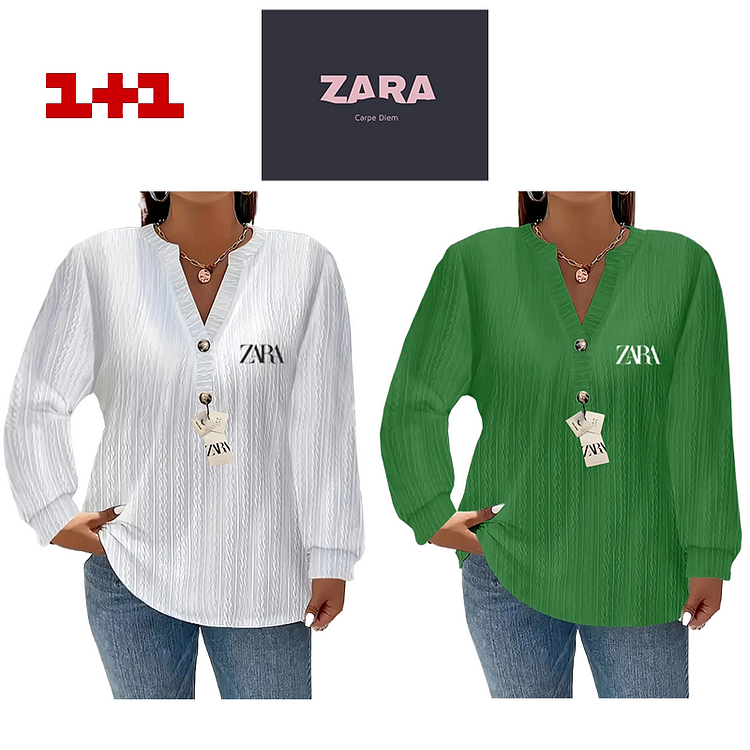 Dámské ležérní letní tričko Zara®, 2 kusy