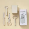 5-Piece Kitchen Tool Set With Storage Stand,Fruit Peeler Combination
