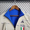 2023/2024 Italy Reversible Windbreaker(Blue-Beige)Football Shirt 1:1 Thai Quality
