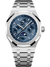 Silver 904L Steel Blue Dial - Automatic - 41mm