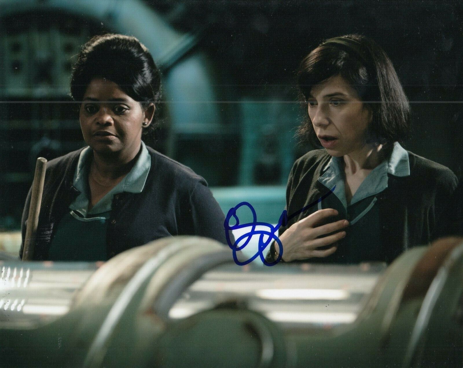 OCTAVIA SPENCER signed (THE SHAPE OF WATER) 8X10 Photo Poster painting *Zelda Fuller* W/COA