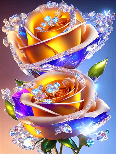 Diamond Painting - Full Round/Square Drill - Rose (30*40 - 50*60cm)