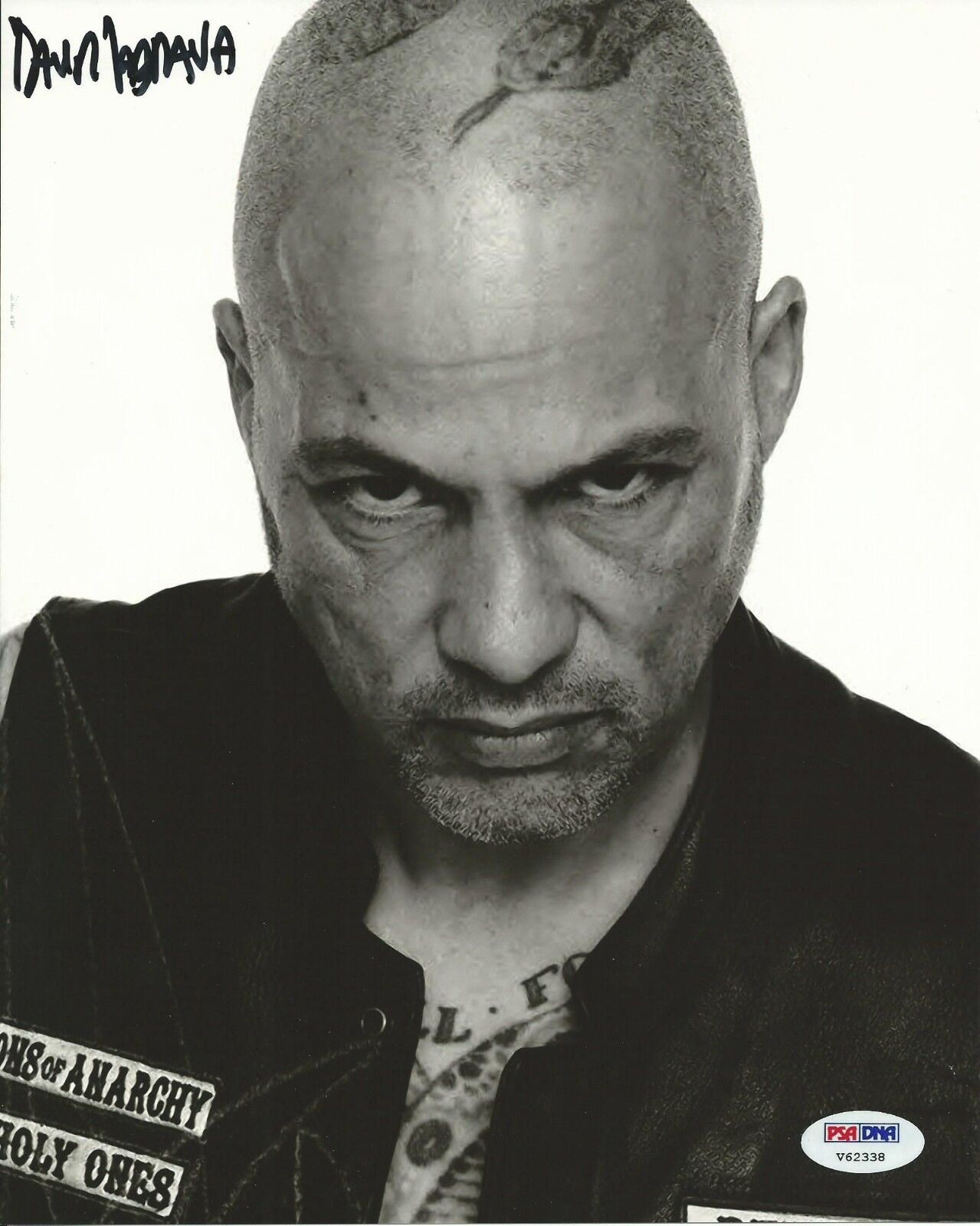 David Labrava Happy Signed Sons of Anarchy 8x10 Photo Poster painting PSA/DNA COA Picture Auto 3