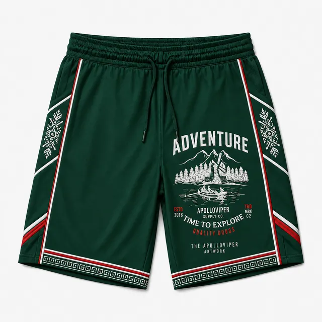 Varsity Adventure Mountain Shorts