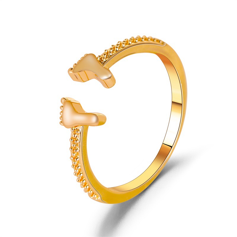 Little Feet Gold-Plated Ring