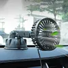 Sucker Electric Car Fan 12V 24V USB Operated Fan for Truck SUV Sedan RV Van Boat