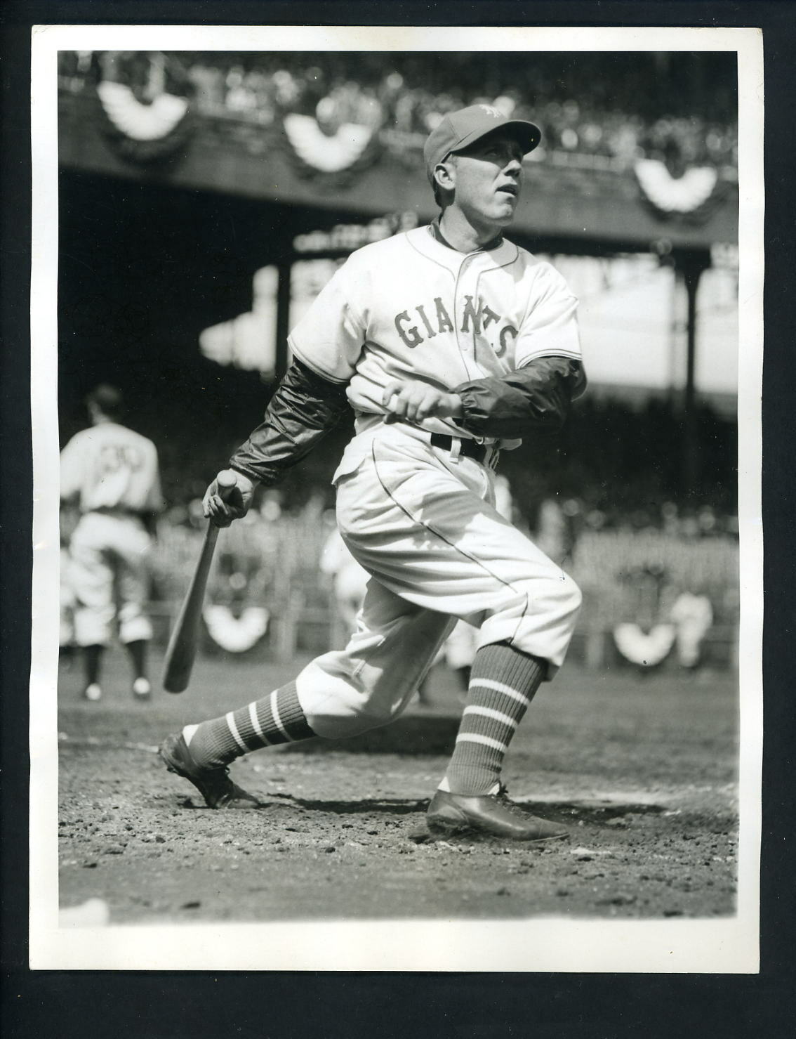 Jimmy Ripple 1936 World Series Type 1 Press Photo Poster painting New York Giants