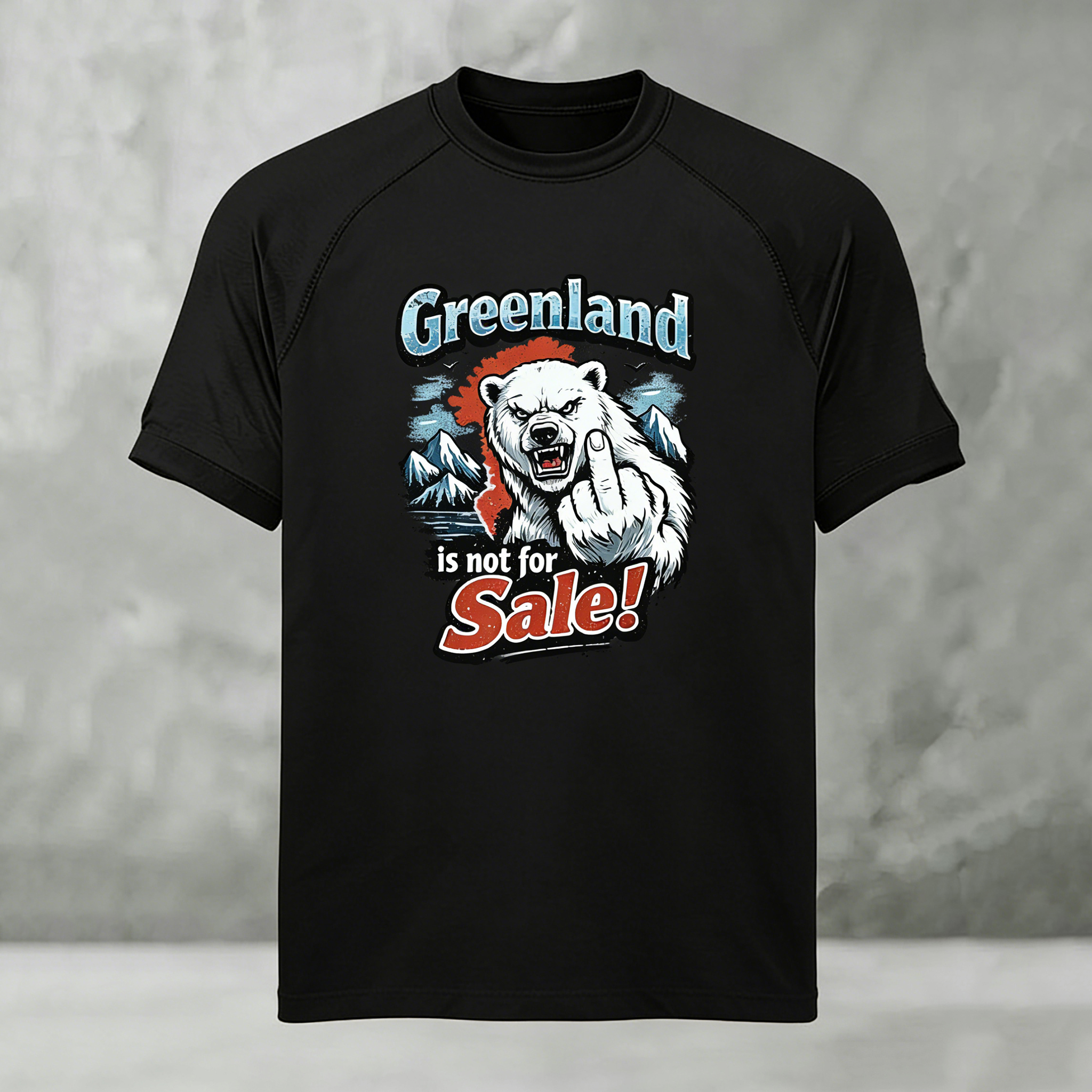Men's Casual T-shirts Are Not Sold In Greenland. artswardrobe