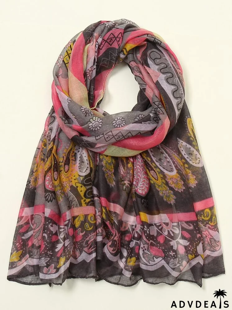 Paisley Pattern Scarf