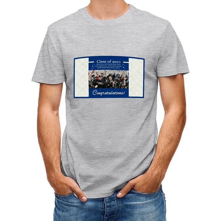 Graduation Celebrating Designable Short Sleeve T-Shirt
