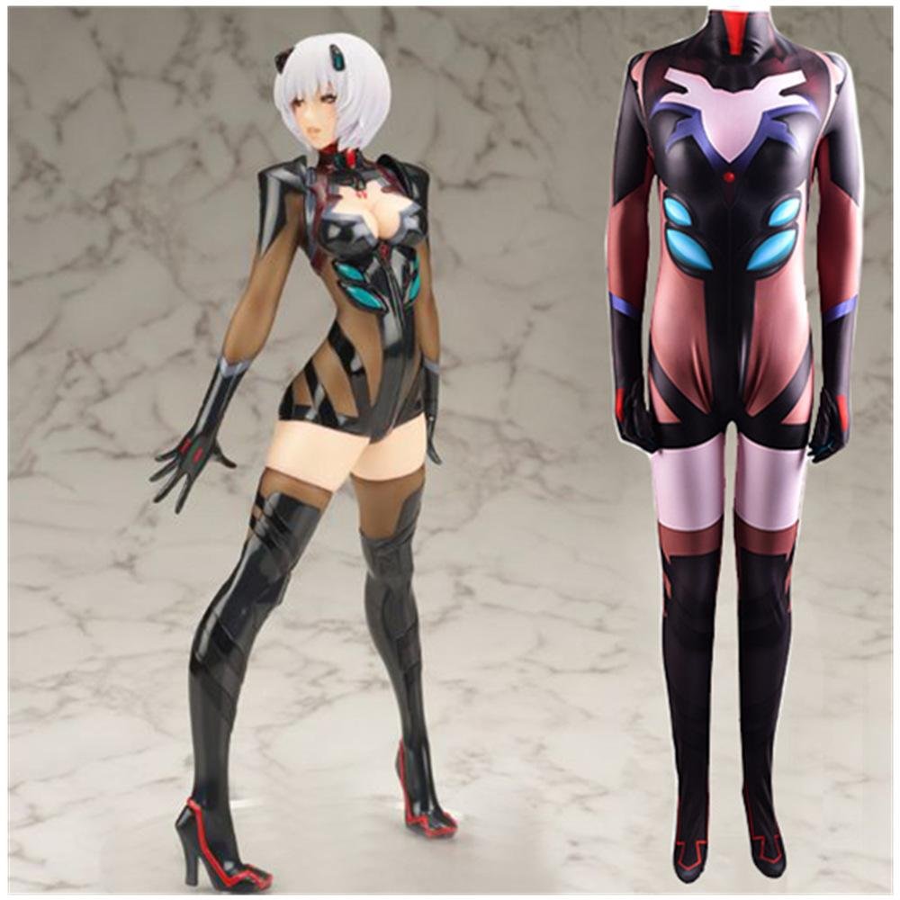 Rei Ayanami Neon Genesis Evangelion Cosplay Costume Jumpsuit Outfit