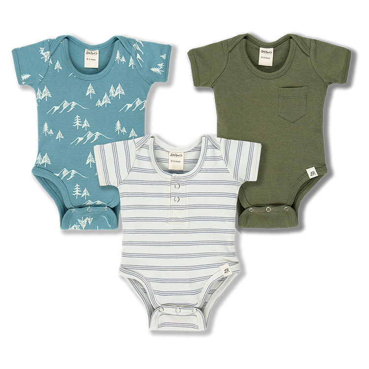 Mountain Peak Boy Onesie Set