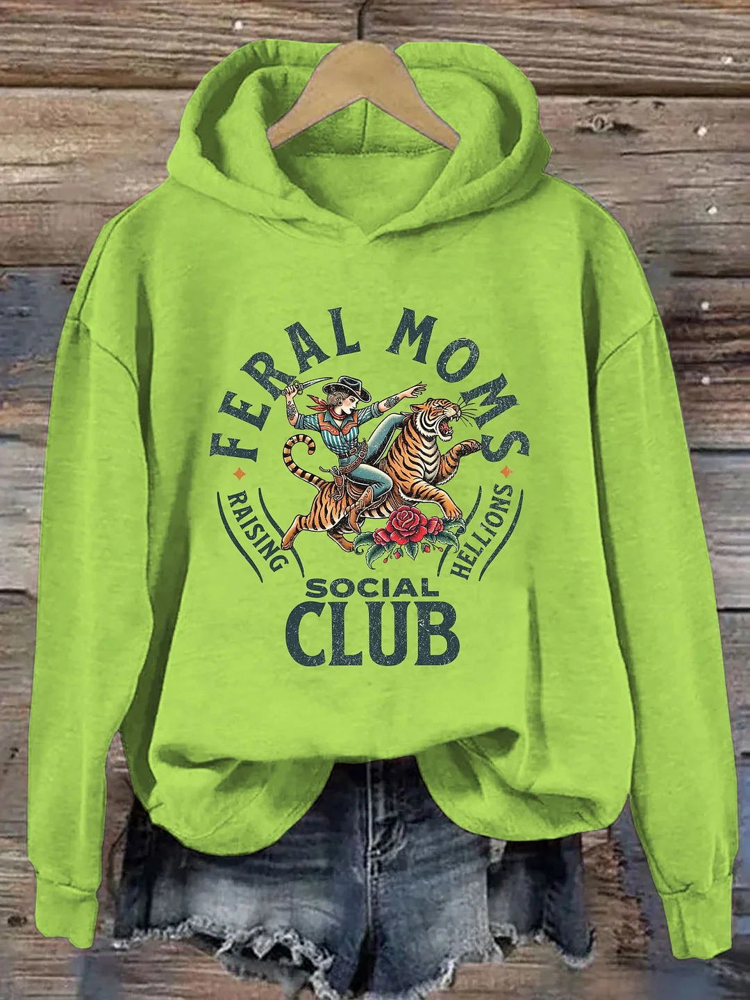 Feral Moms Social Club Hoodie