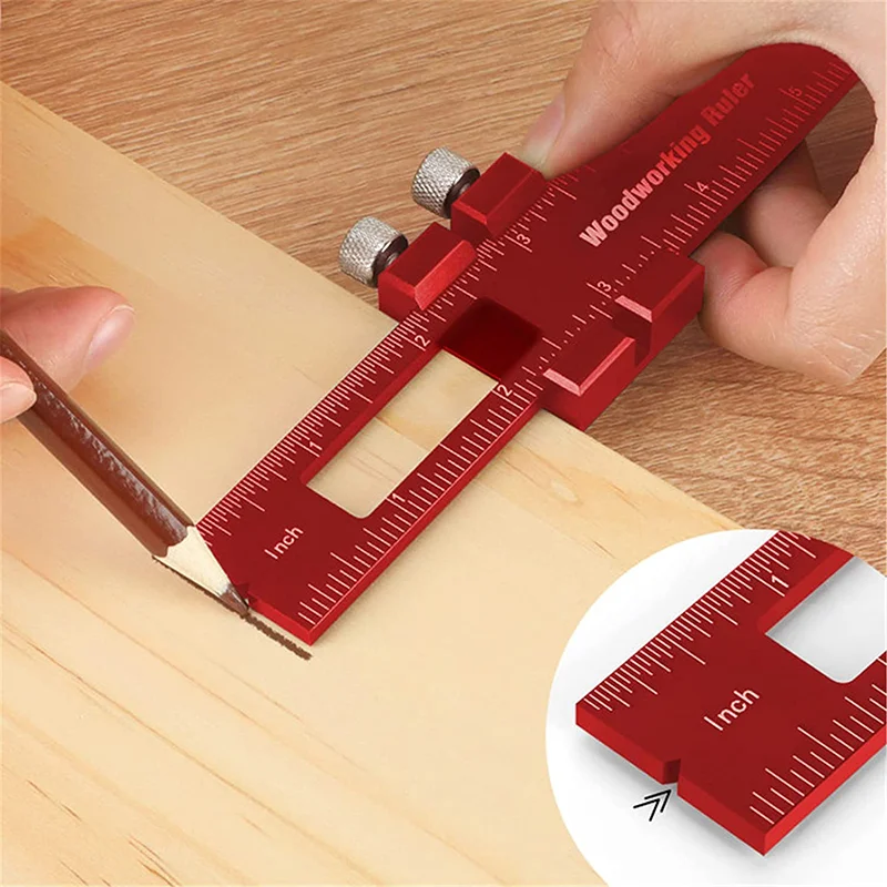 SAKER® Woodworking Ruler