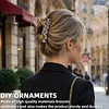 Crystal Flowers DIY Diamond Painting Claw Clips for Adults Beginners Diamond Art Western Hair Clips Anti-Slip Design for Women Long Short Hairstyle Jewelry Supplies