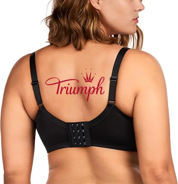 Triumph - 3 piese 🔥Sutien de dama cu cupa intreaga din dantela