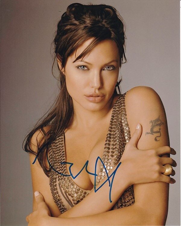 ANGELINA JOLIE Signed Autographed Photo Poster painting