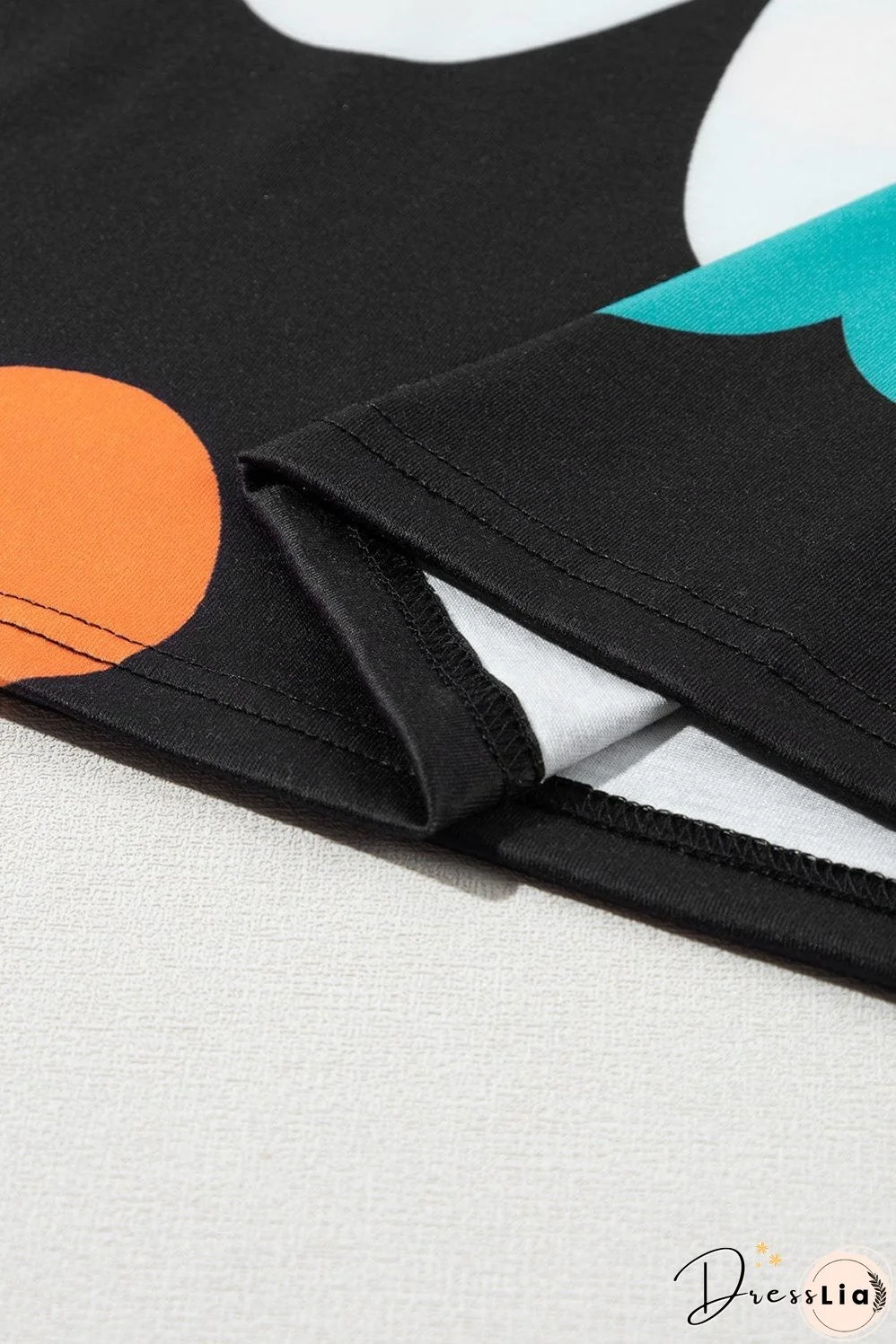 Black and White Floral Tee