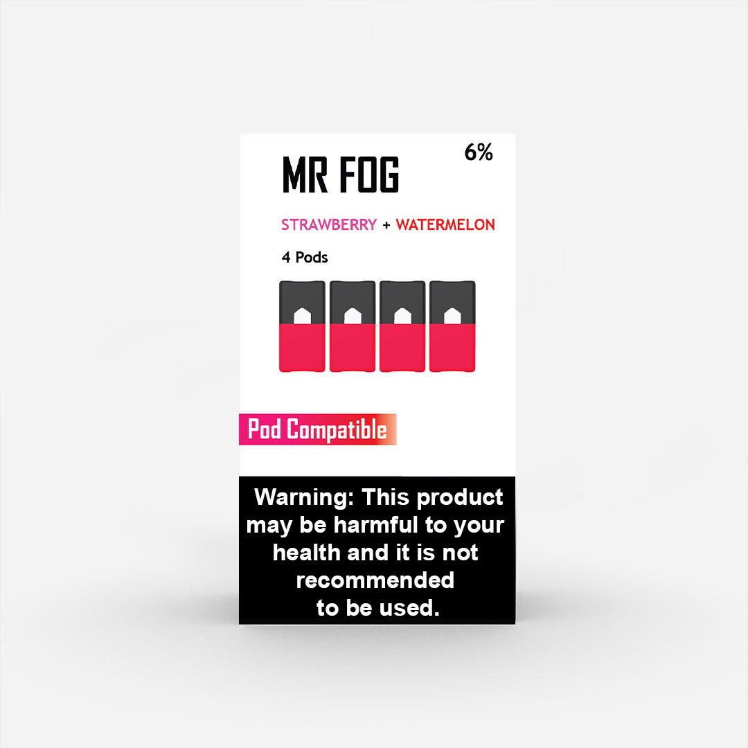 MR FOG PODS PACK OF 4 Strawberry Watermelon
