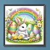 Diamond Painting -DIY Full Round Drill Easter Flower Bunny