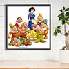 Snow White Dwarfs-Full Round Diamond Painting 30*30CM