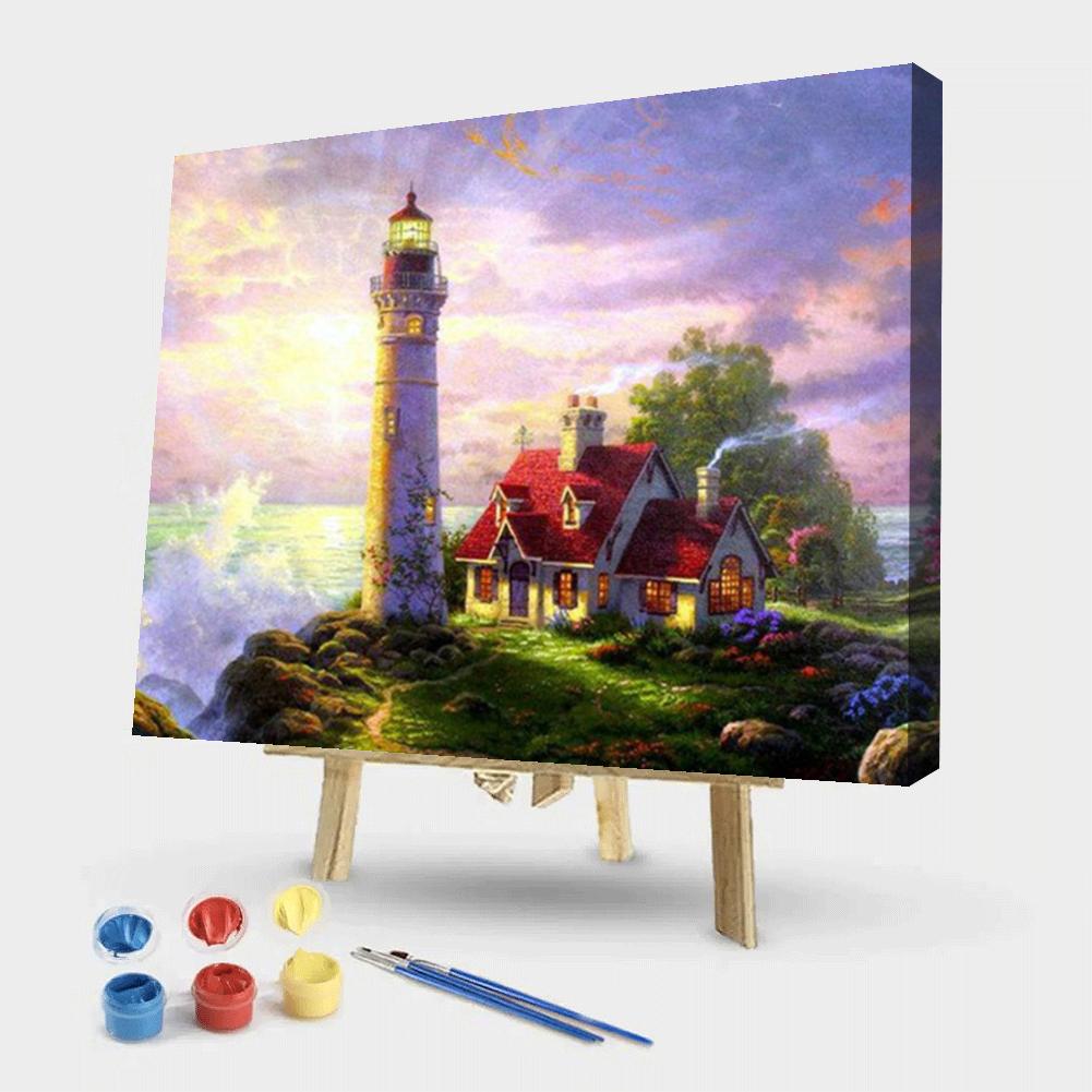 Paint By Numbers lighthouse (50*40cm)