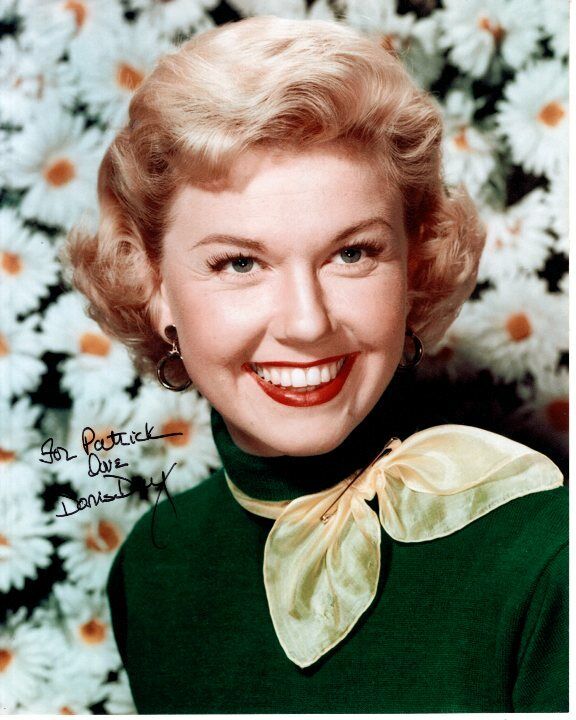 DORIS DAY Autographed Signed Photo Poster paintinggraph - To Patrick