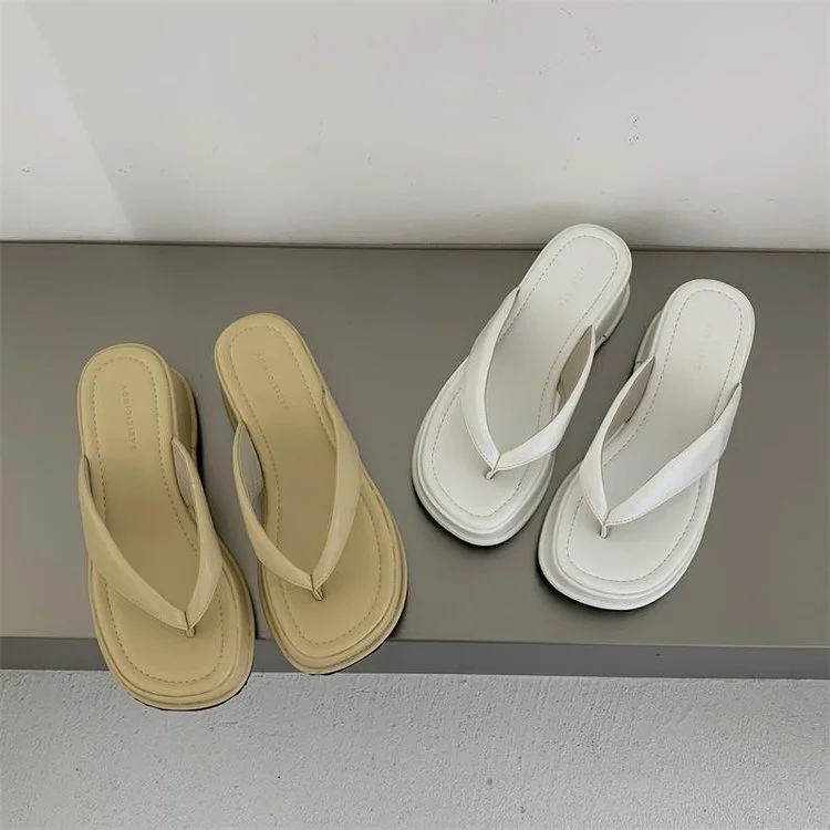 Wongn Wongn Summer New Women's Shoes Flip-Flops Slippers Wear Fashionable Women's Shoes