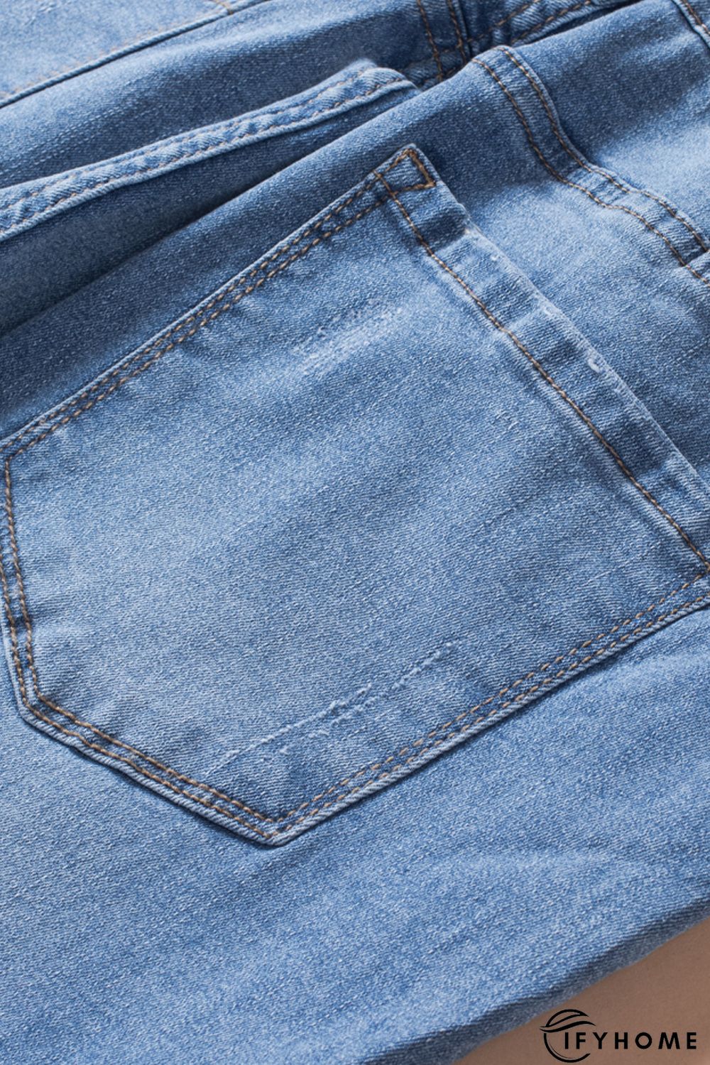 Sky Blue High Rise Skinny Plus Size Jeans | IFYHOME