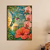 Hummingbird Scripture Diamond Painting Kits for Adults Beginners 30x40cm