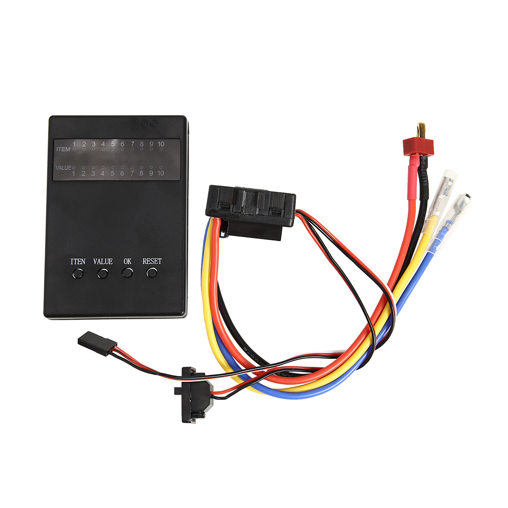 

1/10 1/8 WP Crawler Brush Electronic Speed Controller DESC ESC Program Card, 501 Original