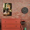 Sexy girl - Panneaux en &eacute;tain m&eacute;tallique(20*30cm/30*40cm)